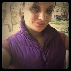 Lands End Purple Vest